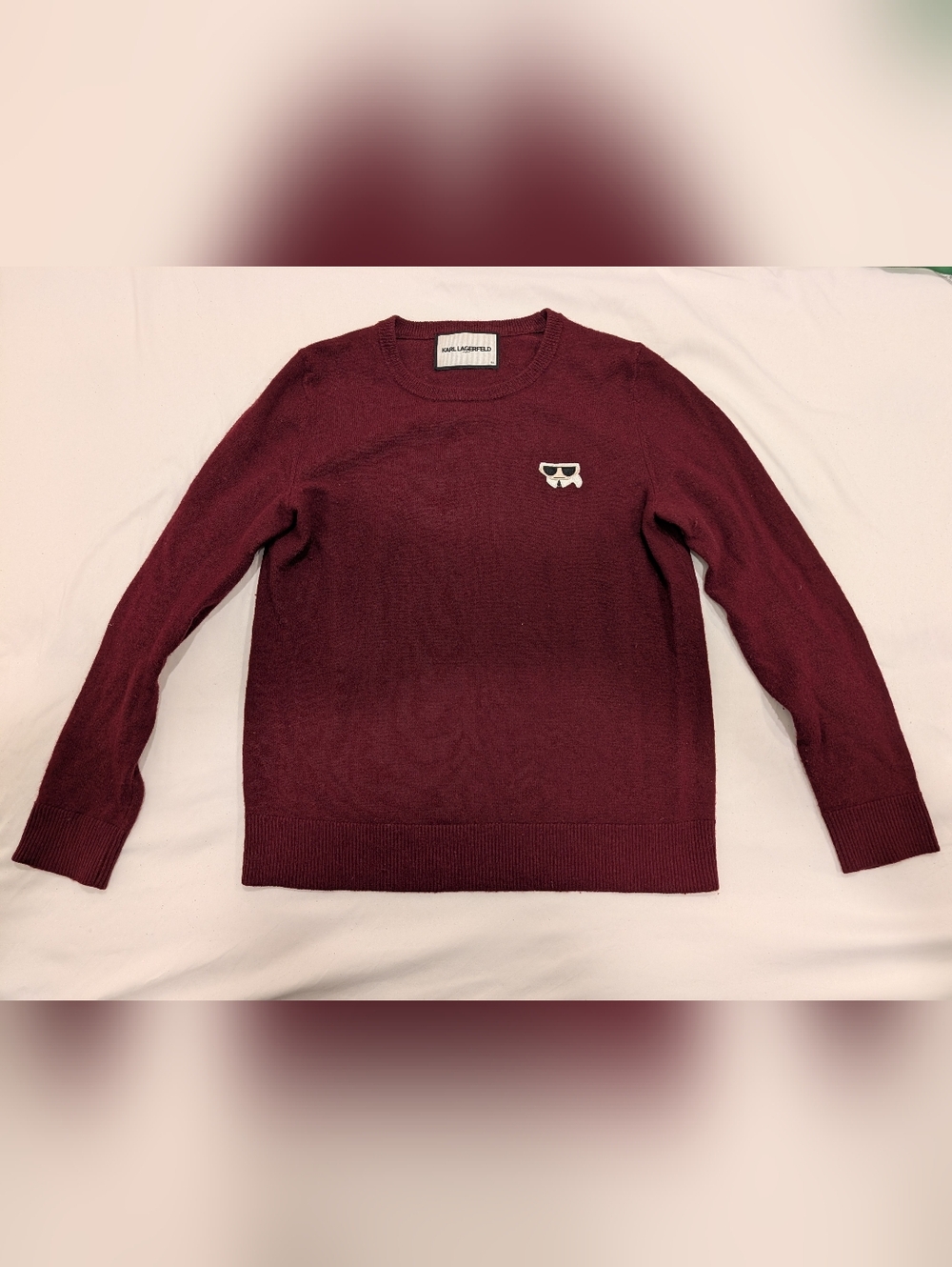 Karl Lagerfeld Knit Crewneck Sweater Size S